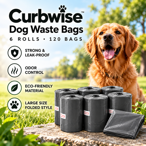 Curbwise Waste Bags — 6 Rolls