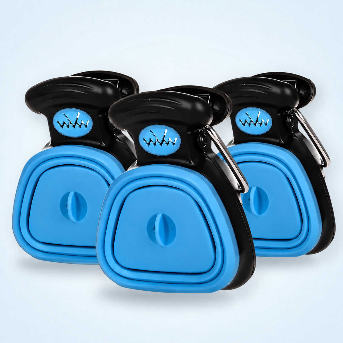 Curbwise Pooper Scooper — Clip-On with Built-In Bag Roll