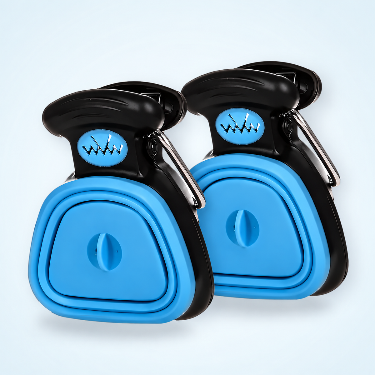 Curbwise Pooper Scooper — Clip-On with Built-In Bag Roll