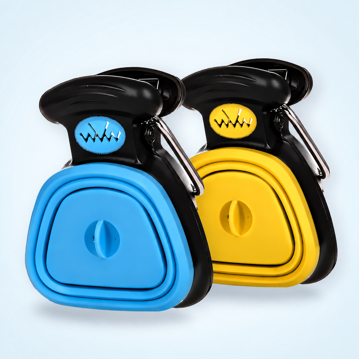 Curbwise Pooper Scooper — Clip-On with Built-In Bag Roll