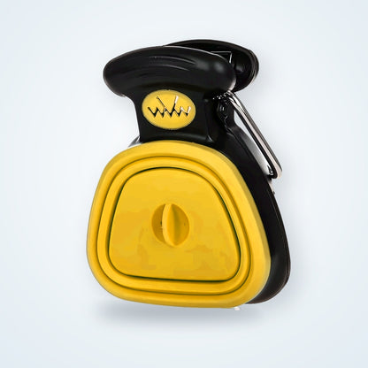 Curbwise Pooper Scooper — Clip-On with Built-In Bag Roll