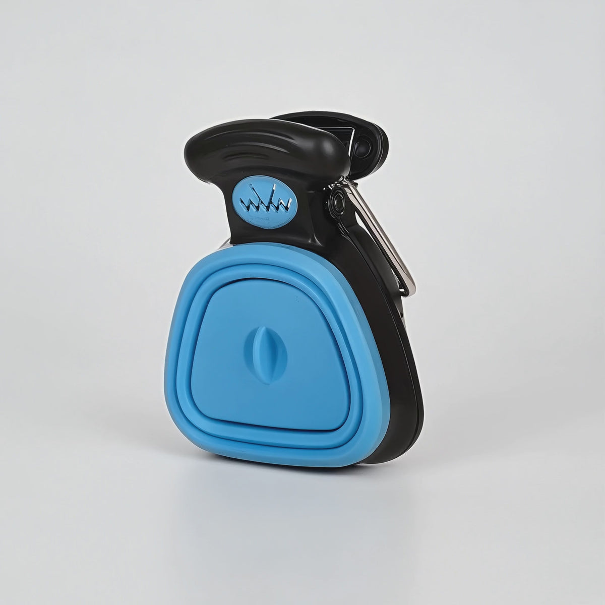 Curbwise Pooper Scooper — Clip-On with Built-In Bag Roll